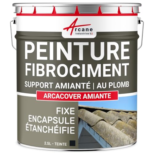 Peinture Fibrociment Amiante - Résine d'Encapsulage et Protection, Rénove et Protège...
