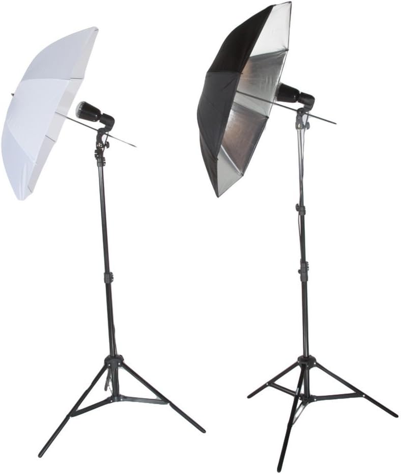 Geatex 33" UMBRELLAS BACKDROP PHOTOGRAPHY PHOTO STUDIO CONTINUOUS LIGHTING KIT