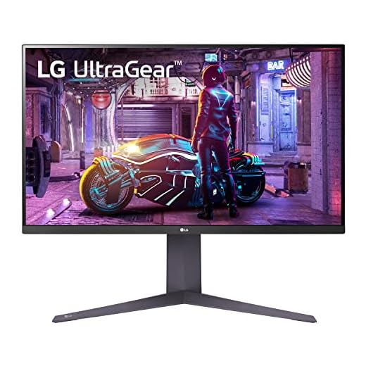 LG 32GQ750-B 32-inch Ultragear 4K UHD (3840 x 2160) Gaming Monitor, 144Hz, 1ms, AMD FreeSync Premium, HDR10, Reader Mode, Built-in Speaker, HDMI, DisplayPort, Tilt/Height/Pivot Stand, Black