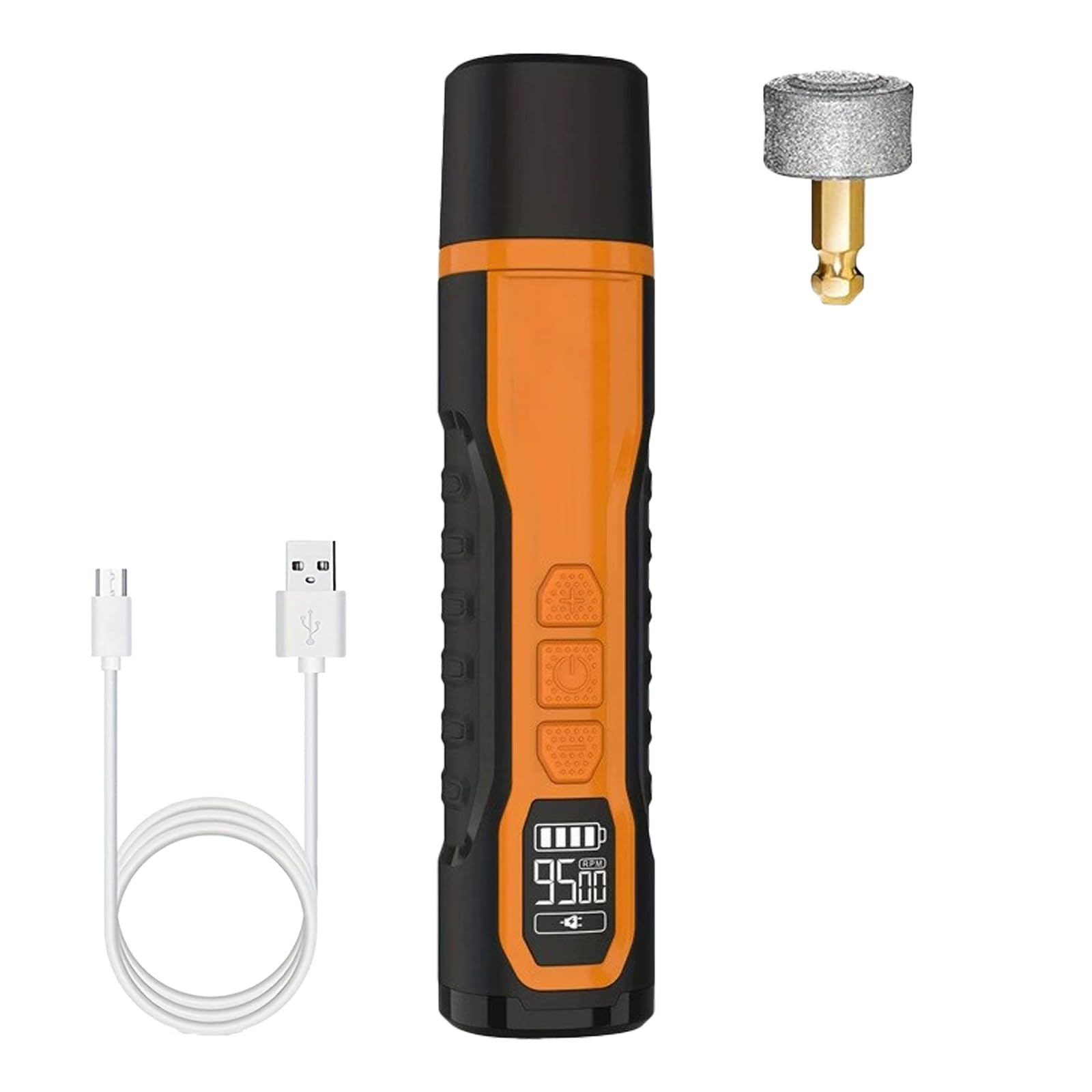 Coupe-ongles électrique pour chiens de grande taille | Ponceuse à griffes pour chiens avec lumière