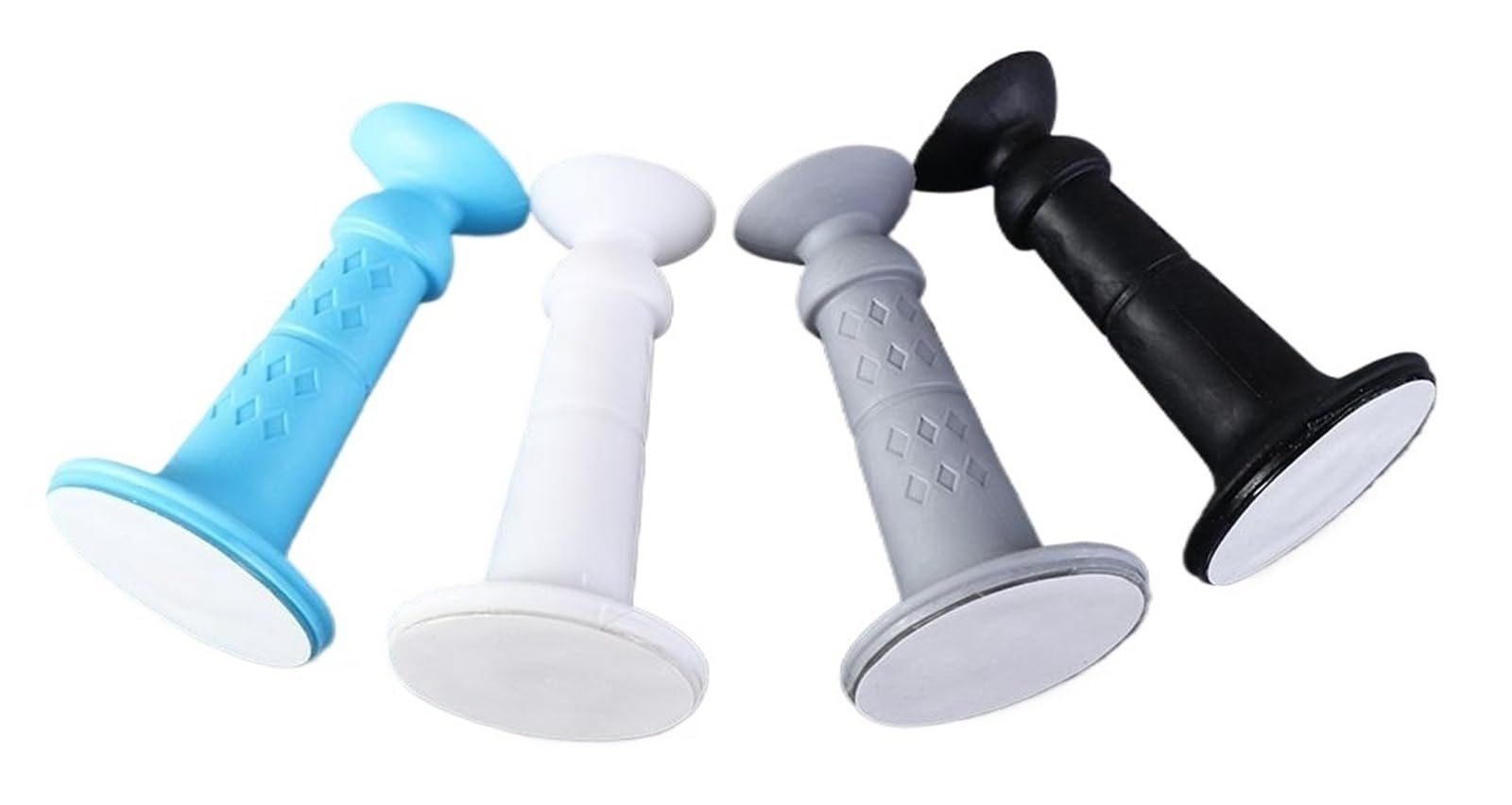 Butoir de porte ventouse en silicone blanc pour sécuriser la chambre des enfants
