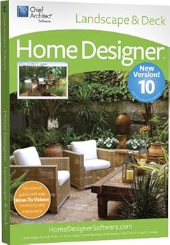 DVD-ROM Chief Architect Home Designer Landscape and Deck 10 Book