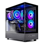 Skytech Gaming Azure 3 Desktop PC, Ryzen 5 9600X 3.9 Ghz (5.4GHz Turbo), NVIDIA RTX 5060 Ti 16GB, 1TB Gen4 NVMe SSD, 16GB DDR5 RAM 5200, 650W Gold PSU, Wi-Fi, Win 11