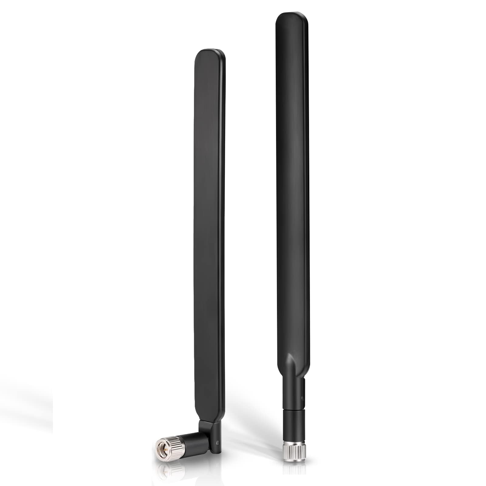 Bingfu Antena 4G LTE 6 dBi 698-2700 MHz SMA wtyczka wielokierunkowa | Antena wielokierunkowa do routerów 4G LTE, CPE, Gateway, urządzeń IoT, hotspot i kamer monitorujących