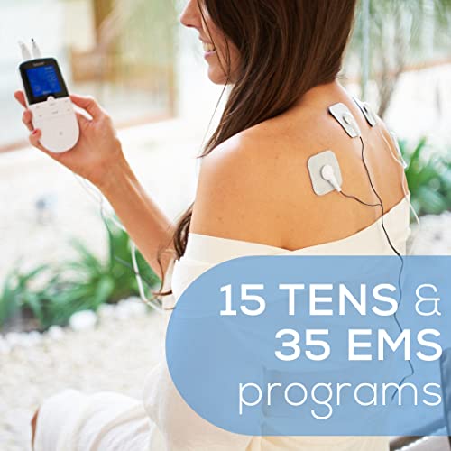 Image of Beurer Pain Relief Products With Reliable German Technology (Digital TENS EMS EM49), White