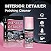 Car Interior Deep Cleaner for Rubber, Plastic, Leather Surfaces, All-Purpose Detailing Polish, Tire Cleaning Solution