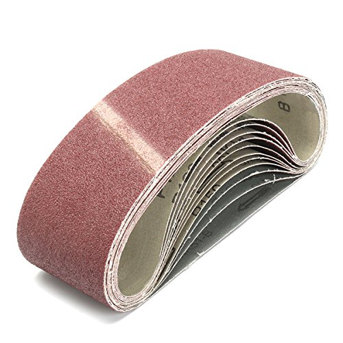 150 Mm X 1220 Mm P80 Corindone Nastri Abrasivi. Prezzo Per Cintura - Foto 3