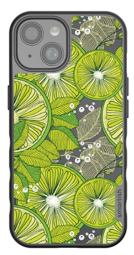 Image of Smartish - Lime Time - iPhone 15 MagSafe Case - Gripmunk [Lightweight + Protective] Thin Cover - Fits iPhone 15