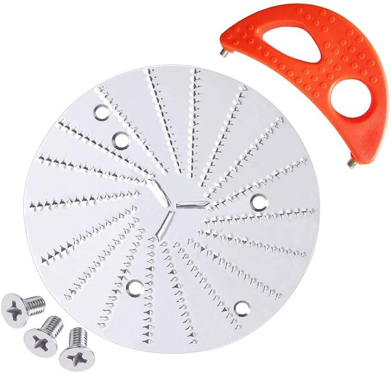 Compatible with Sharp Serrated Cutting Blade with Crescent Lock Tool Full Screw Accessories Easy Install Household Fruit Vegetable Juicer Repair Spare Parts