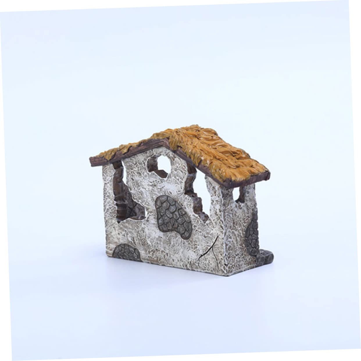 OUNONA 1ensemble Statue De Crèche De Noël Résine Décoratif pour Église Et Maison Ornement Religieux Élégant Et Unique pour Décorations De Fêtes