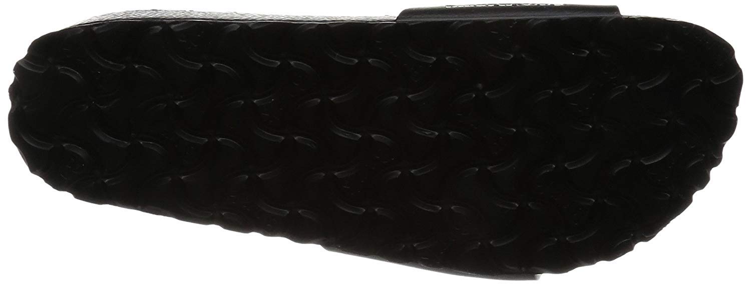 Birkenstock Madrid EVA 128163 Noir Noir Femmes Pantoufles en Caoutchouc Boucle