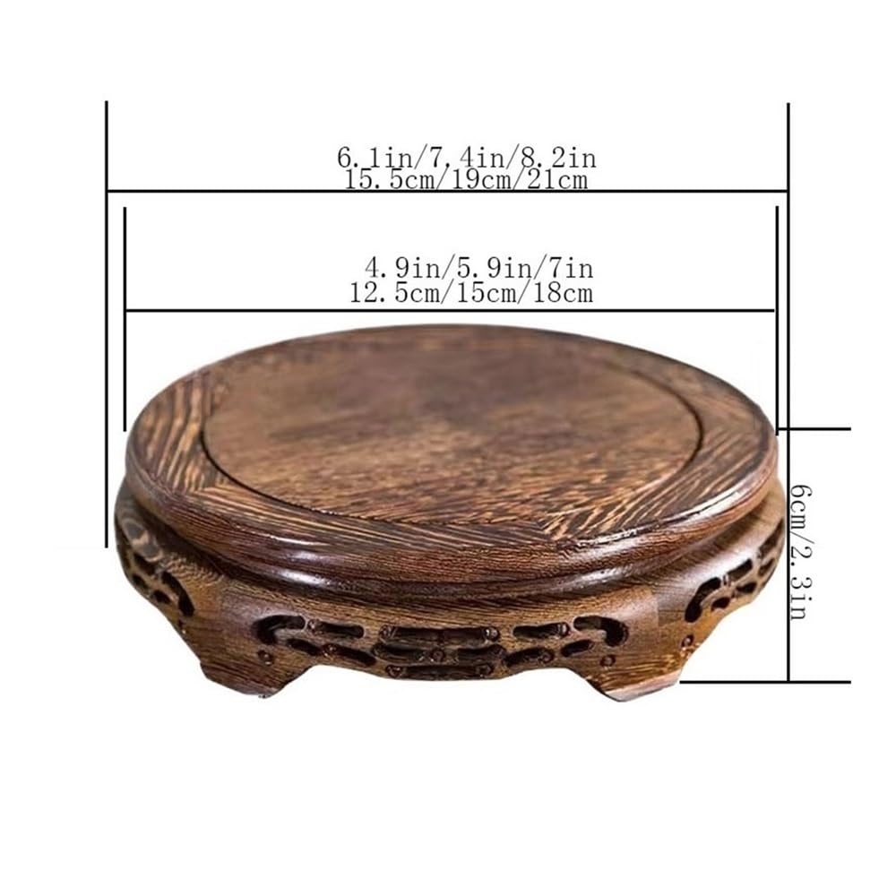 Stojak na Bonsai, Stojak ekspozycyjny na doniczki, podstawa do bonsai dekoracji wnętrz, uchwyt lampkę stołową(S)