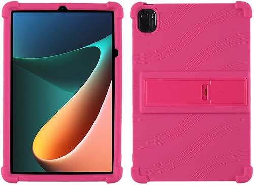 Vista 13 de Funda para Xiaomi Mi Pad 6 /MiPad 6 Pro 11 pulgadas 5G 2021, funda protectora de silicona ligera para niños para Mi Pad 6/6 Pro, color negro