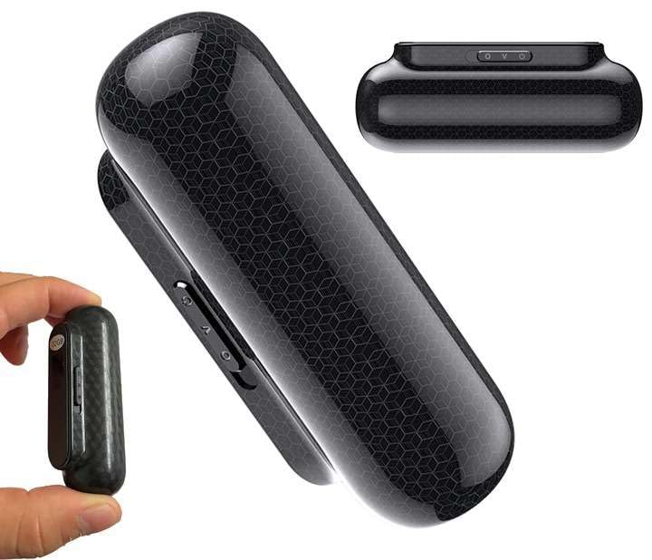 Cyfrowy dyktafon Q77 | przenośny dyktafon USB 32GB z magnesem | rejestrator dźwięku z aktywacją głosu, HD 192kbps, bateria 3000mAh, do 500 godzin nagrywania