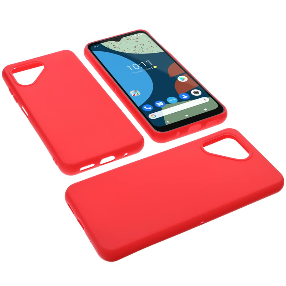 Oureidoo Cover per Sasung Galaxy A14 4G / A14 5G con 3 Pezzi Pellicola Vetro Teperato