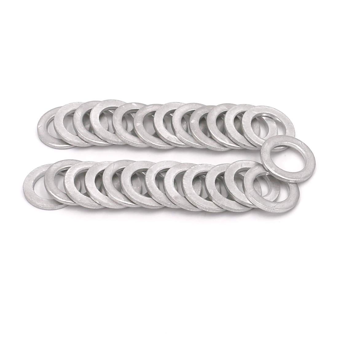 UTSAUTO Drain Plug Gaskets Oil Crush Washers Seals 25 Packs Replacement for The Part 94109-14000 fit for Civic Accord CR-V CRV Pilot Odyssey