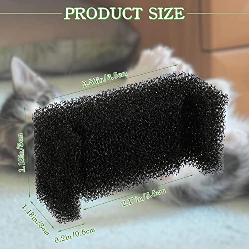 20 Pezzi Filtri Fontanella per Gatti, Filtro in