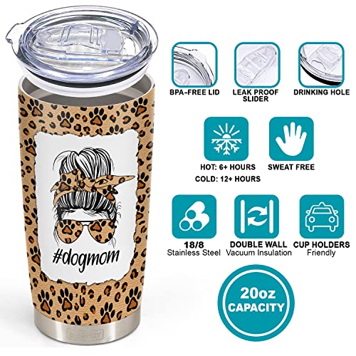 Auntgiftsauntiegiftsfromnieceornephewmotherdaybirthdaygiftsforauntdogmomgiftsforwomendogownertravelcoffeemugtumblerwithlidstraw20oz Urban Country Home Decor Aunt gifts auntie gifts from niece or nephew mother day birthday gifts for aunt dog mom gifts for women dog owner travel coffee mug tumbler with lid straw 20oz urban country home decor