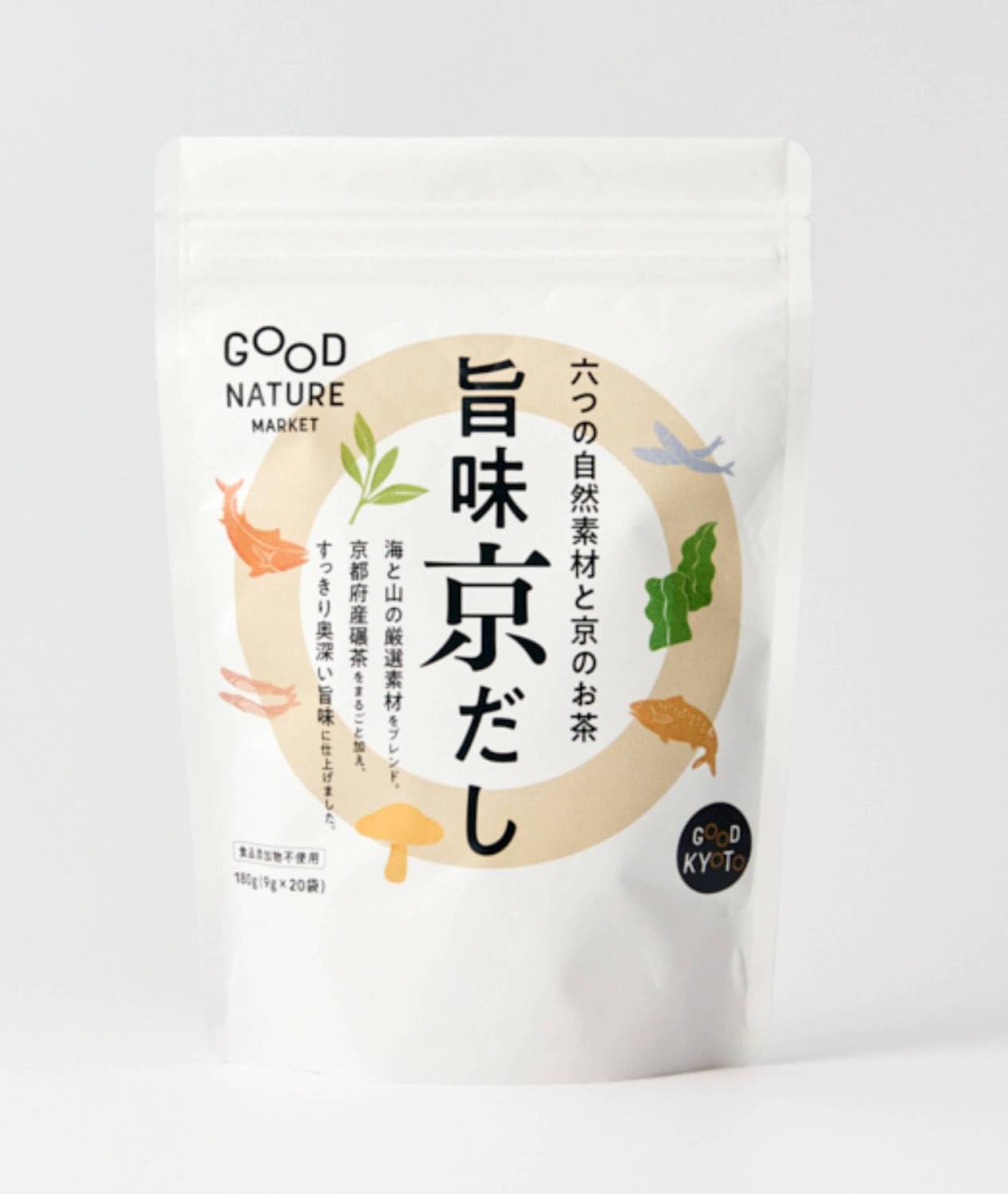 【53%OFF】【843円】 ビオスタイル 旨味京だし 180g(9g×20袋)