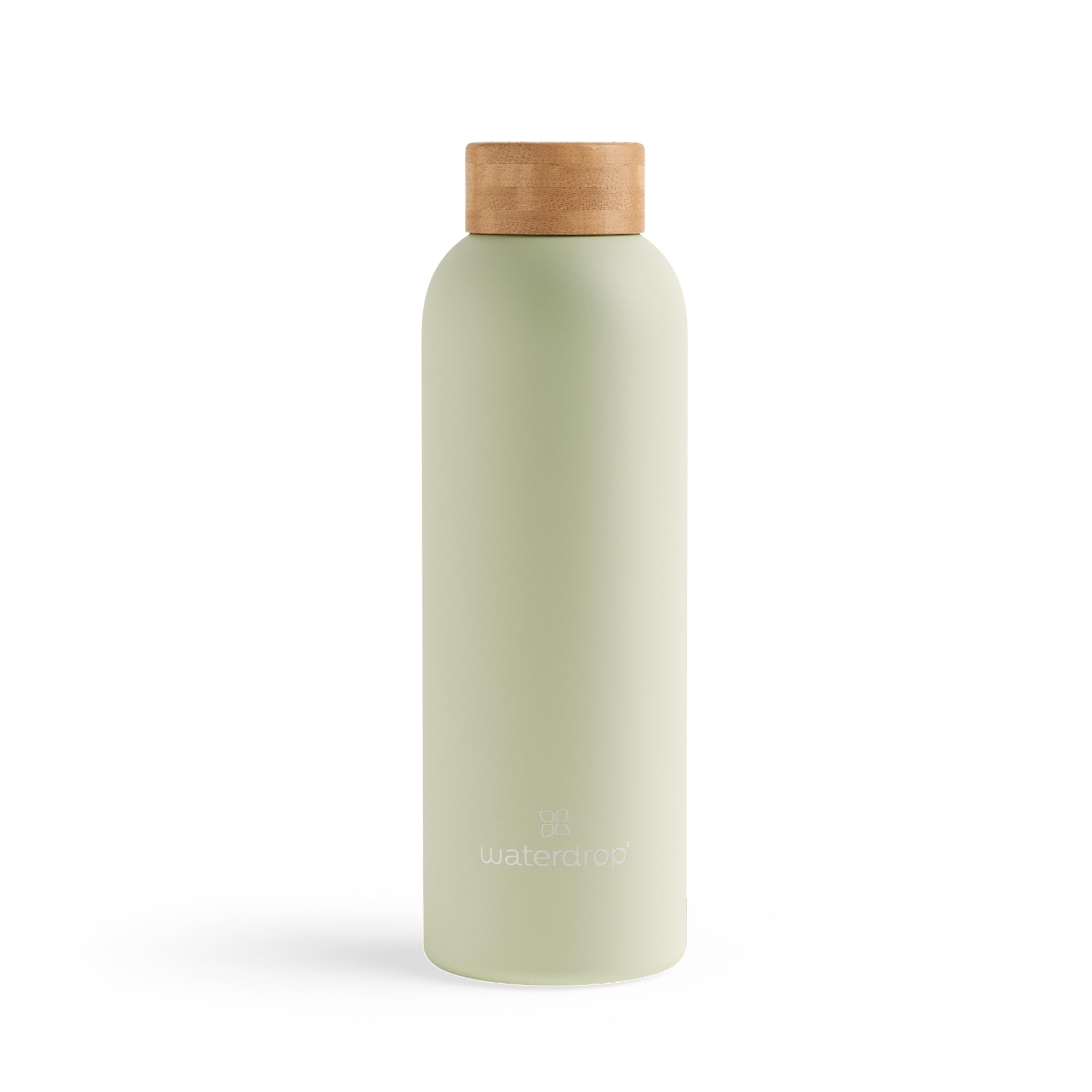 waterdrop® Borraccia Termica | Borraccia per acqua in acciaio 600ml | Thermos: mantiene il caldo per 24 ore e il freddo per 12 | Acciaio inox senza BPA | Sostenibile e Riutilizzabile