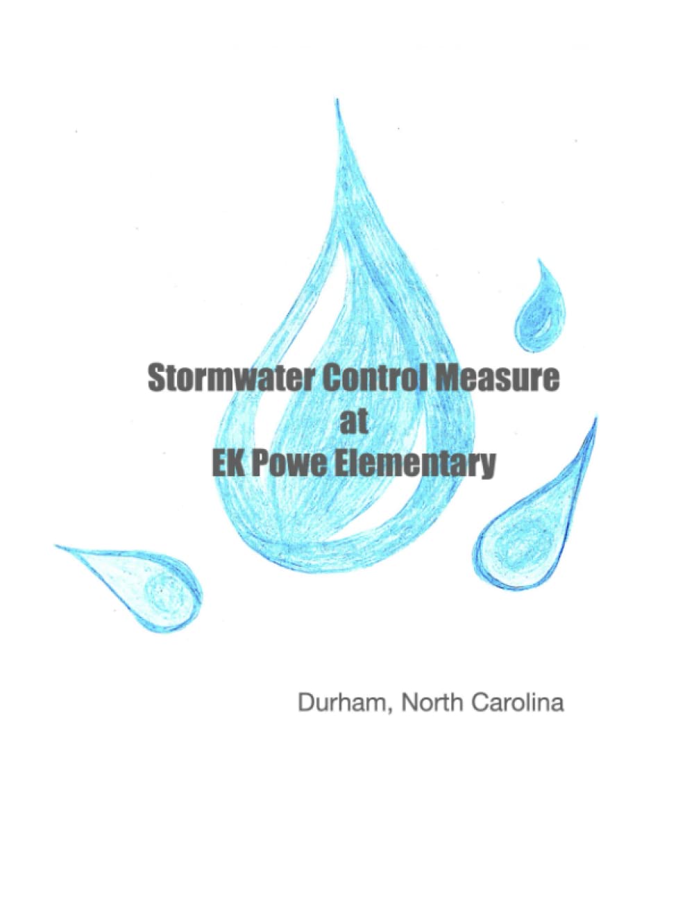 Stormwater Control Measure at EK Powe Elementary