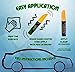 AUTO PAINT DEPOT OEM Factory-Matched Sinle Stage Touch Up Pen Brush ONLY - Compatible With 1984 Honda (BG15M) Harvard Green - MADE IN THE USA