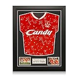 fernando torres liverpool's number 9 chant Exclusive Memorabilia garantiza incondicionalmente que todos los artículos firmados son genuinos. El artículo vendrá con un certificado de autenticidad firmado por un director de la compañía que muestre a la celebridad en la sesión de autógrafos. El certificado presenta un holograma numerado que coincide con un holograma idéntico adherido al producto.