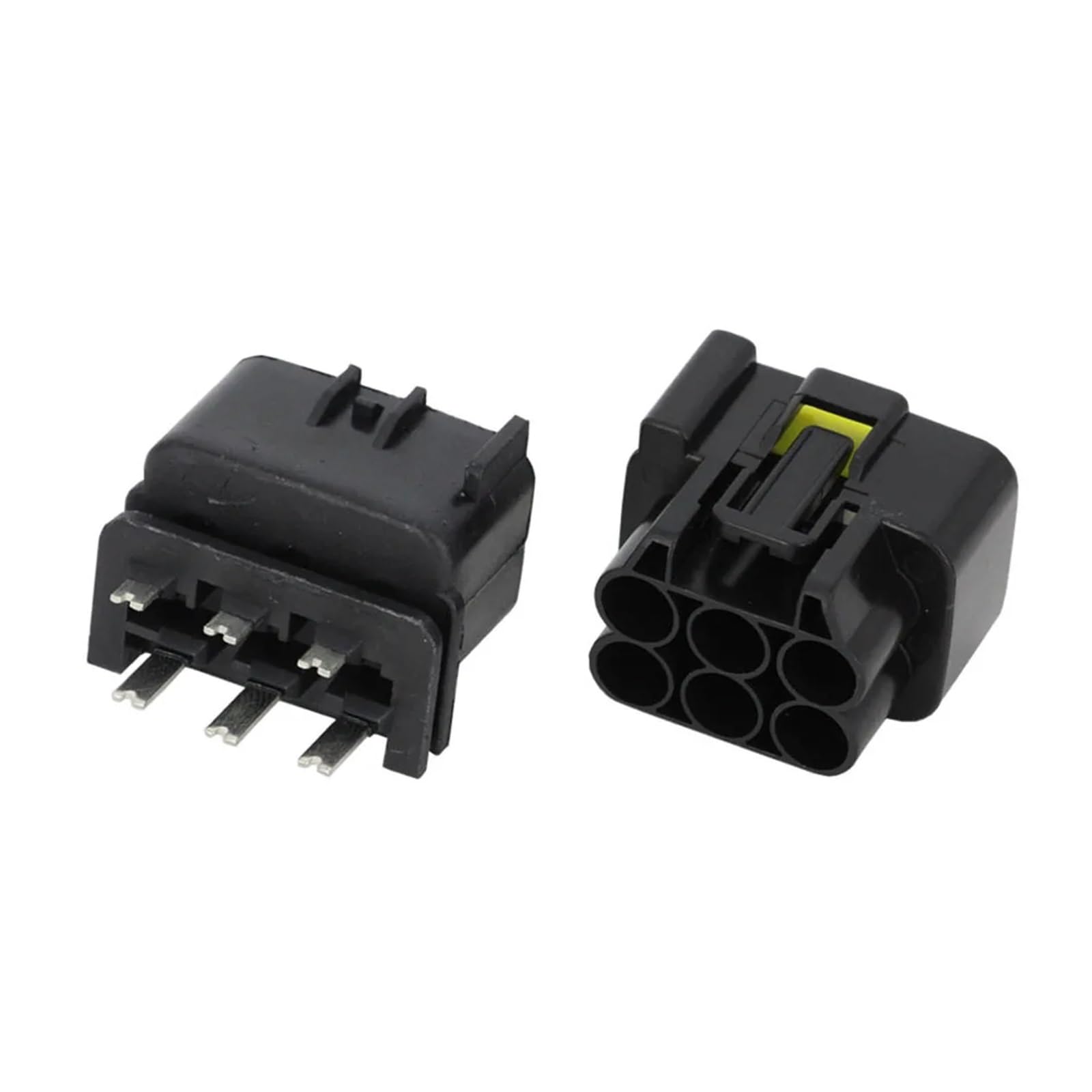 Hengliang Store 6-pinowe części plastikowe Złącze samochodowe Złącze motocyklowe z wtyczką zaciskową DJ70610-3-11/21 6P(10 Sets)