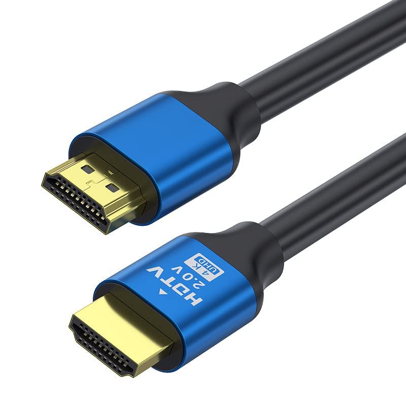 Cable HDMI 4K largo de alta velocidad para PS5, Nintendo Switch, laptop, escritorio, monitor de juegos, Xbox, consola PS4, TV, Blu-ray, proyector