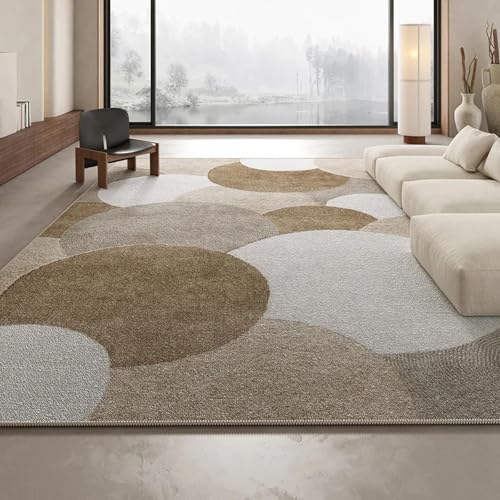 Tapis de salon jaune style antique et luxe léger - 2