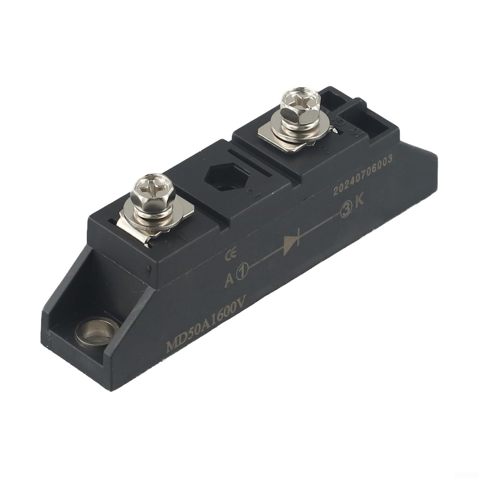 Anti-Reverse-Ladediodenmodul MD50A/MD100A/MD200A, 1600 V, PV-Blockierdiode, Solarpanel zum Schutz, hohe Spannung, hält 600–4000 V, MD50A