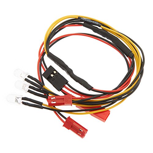 LED Light RC Integy pour rouler la nuit kit 3 lampes câblées pour circuit extérieur