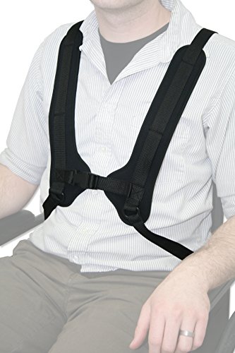 Rehabilitation Advantage Wheelchair Chest Harness – USA Made, Padded &