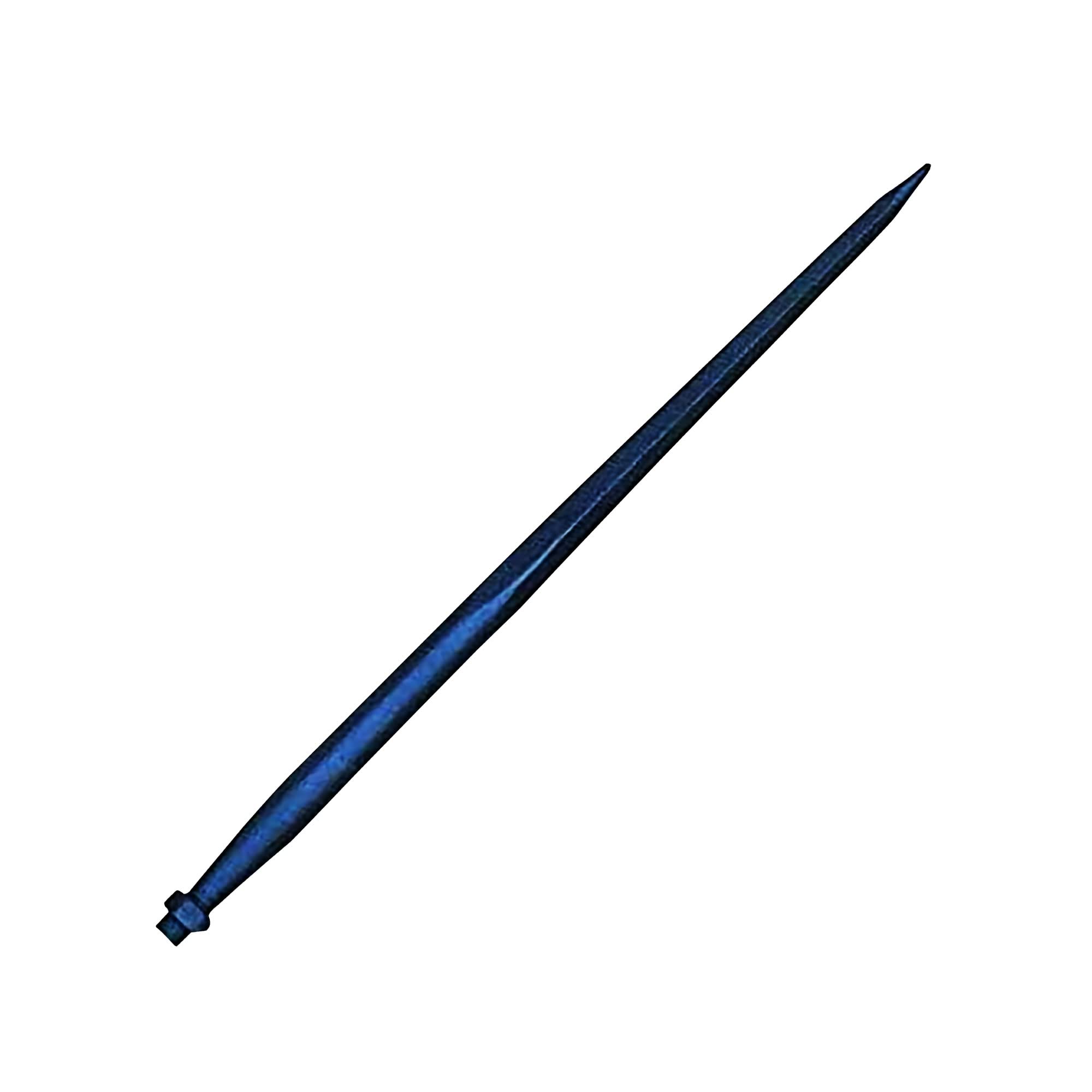 43" Hay Bale Spear 3000 LBs Capacity, C-2 Bale Spike Square Tapered Forged - 1 3/4" Conus 2, Bale Hay Spike with Hex Nut (1)
