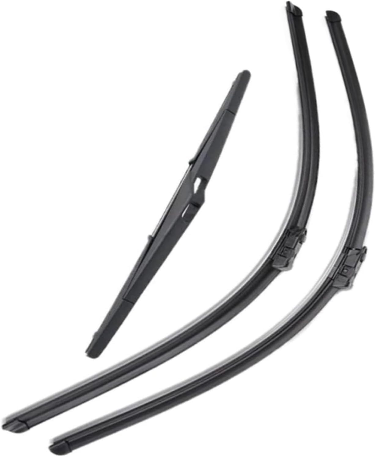 PLAKDFUU Wiper Blades Front Rear Set for Ford Focus 3 Hatchback 2011-2018 28 "28" 12" - Silent & Streak-Free