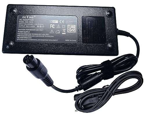 eeTao 58.8V 2A Charger Compatible with EMOVE Cruiser Scooter 52V Lithium-ion Battery Pack 58.8VDC 2000mA Power Supply Cord Cable