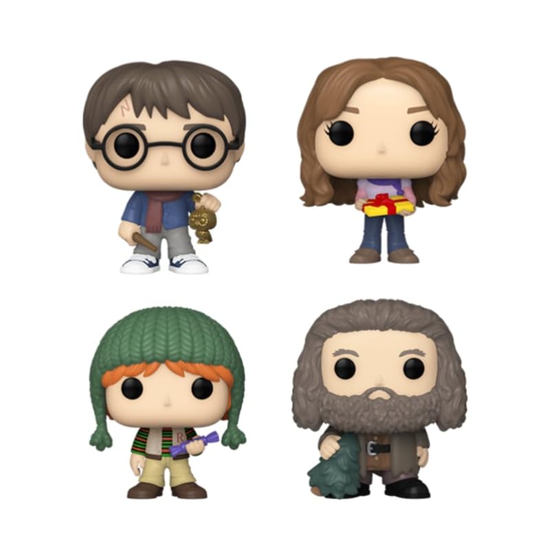 Funko Pocket Pop! HP, Harry Potter, Tree Holiday Box 8pc, Harry Potter, Keychain Novelty Keyring, Collectable Mini Figure - Image 2