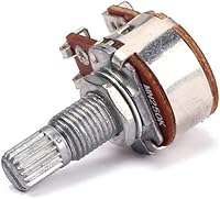 Vista 6 de Milisten audio taper potentiometer amps guitar push linear taper potentiometers audio taper short shaft volume control potentiometer audio