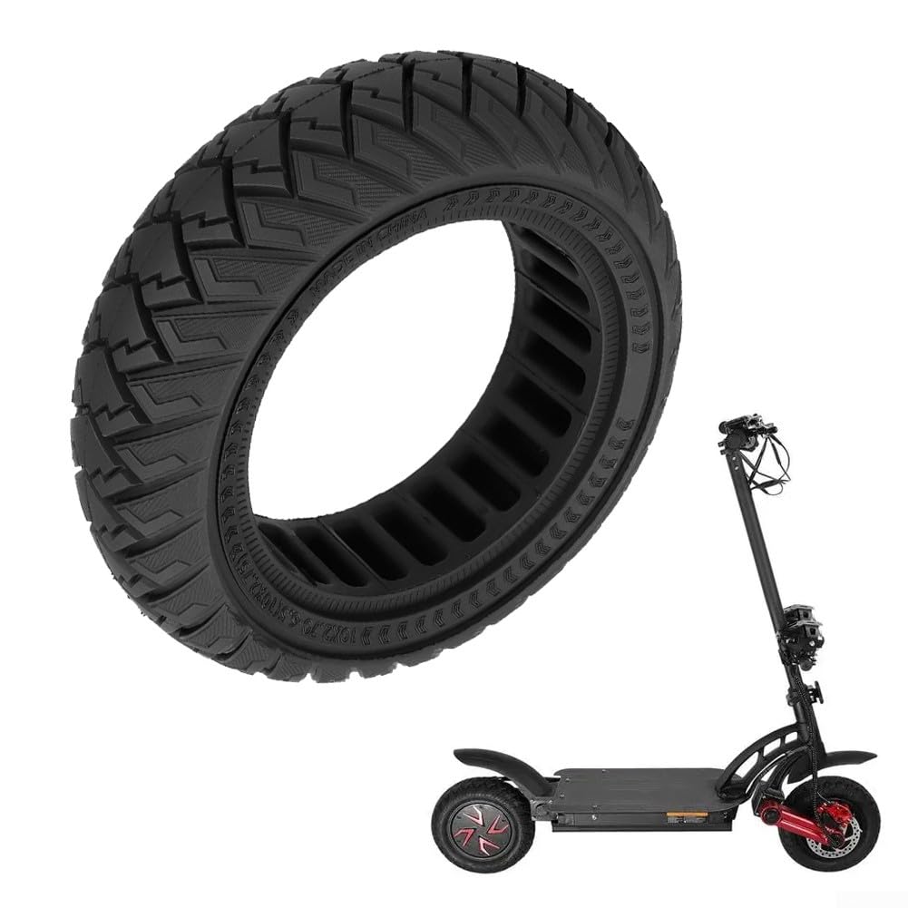 Ruedas de Repuesto para Patinete eléctrico de 10 Pulgadas, neumáticos Todoterreno de Goma Maciza de 10 x 2,70-6,5 para Patinete eléctrico G2