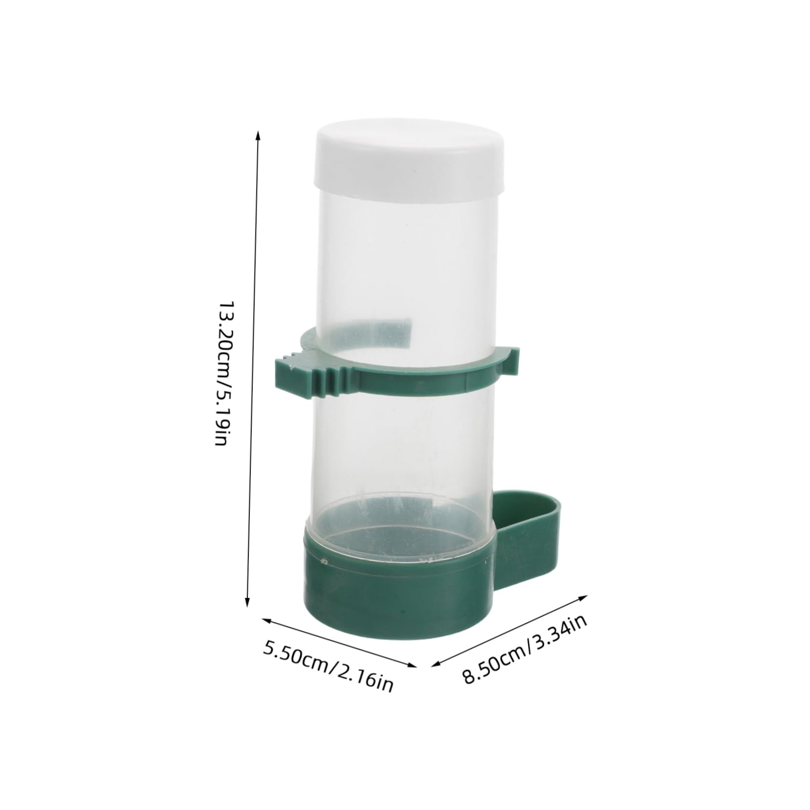 Yardwe 20 Pièces Distributeur Automatique pour Oiseaux Abreuvoir et Nourrisseur pour Perroquets Perruches et Calopsittes Alimentation Pratique pour Cages et