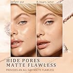 Oil Control Face Pressed Powder,Matte Smooth Flawless Setting Powder Makeup,Waterproof Long Lasting Finishing Powder,Cruelty Free Lightweight Face Cosmetics,0.35Oz (#2-NATURAL BEIGE) - Image 2