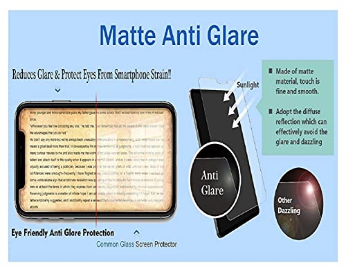Image of Matte Screen Guard, Anti Glare Eye Protection, Flexible Fiber a Tempered Glass, Impossible Matte ScreenGuard for XIAOMI REDMI NOTE 12 PRO SPEED