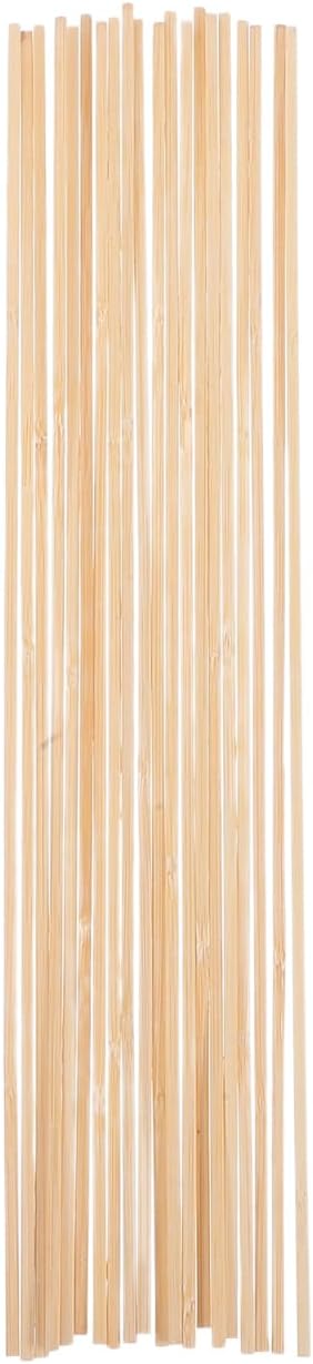 Lightweight Bamboo Kite Support Rods 15.74In Thin Dowels for DIY Kite Crafting and Repair Kids Outdoor Activity Sticks for Family Fun