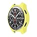Produktbild AmyGline Watch Case Cover für Samsung Gear S3 Frontier, Silikon Slim, hohe Qualität, schwarz, blau, grün, Pink, Orange, Pink, Lila, Rot, Weiß, Gelb