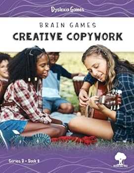 Paperback Dyslexia Games - Creative Copywork - Series B Book 8 Book