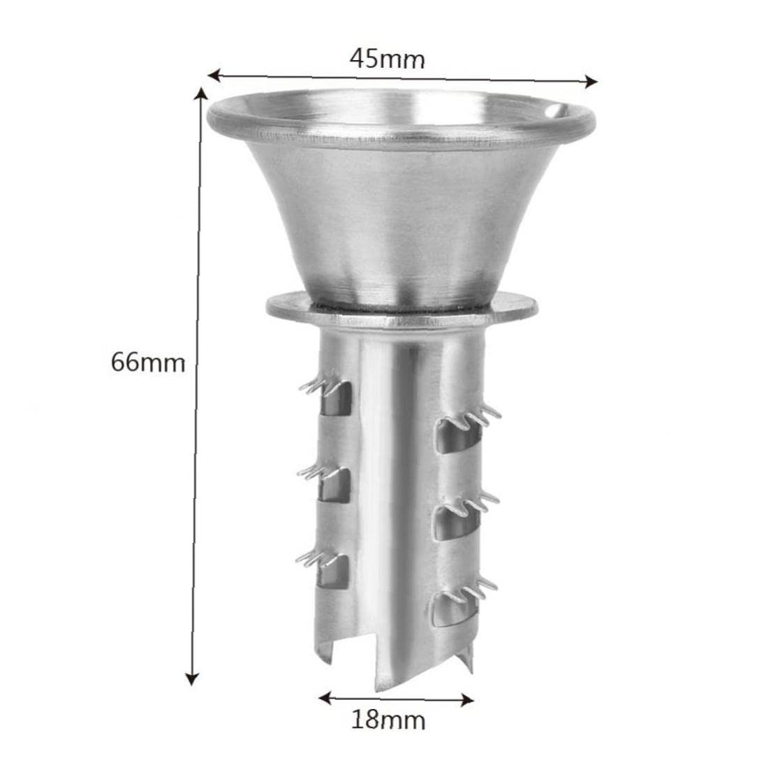 Manual Juicer Stainless Steel Squeeze Tool Fruit Screw Pourer for Lemon Orange Limes Citrus