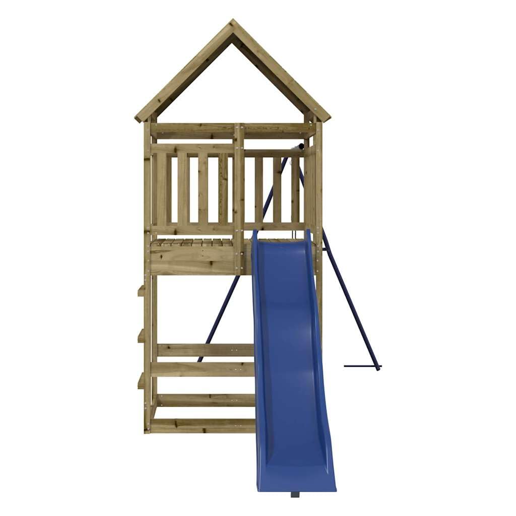 Generico Set da Gioco da Esterno in Legno di Pino Impregnato-3157017