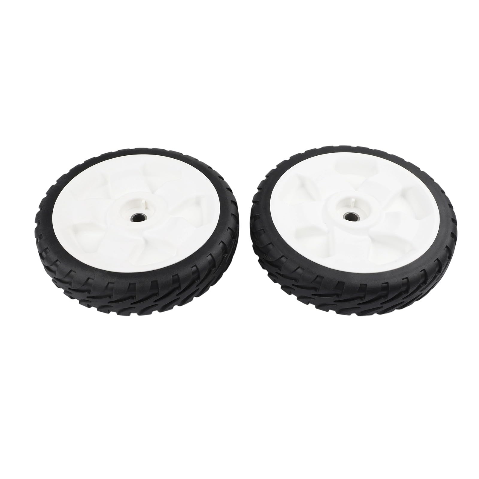 Conjunto de rueda para cortacésped de 8 pulgadas con engranaje y rodamiento para cortacésped de empuje, para piezas OEM 115-4695 138-3216