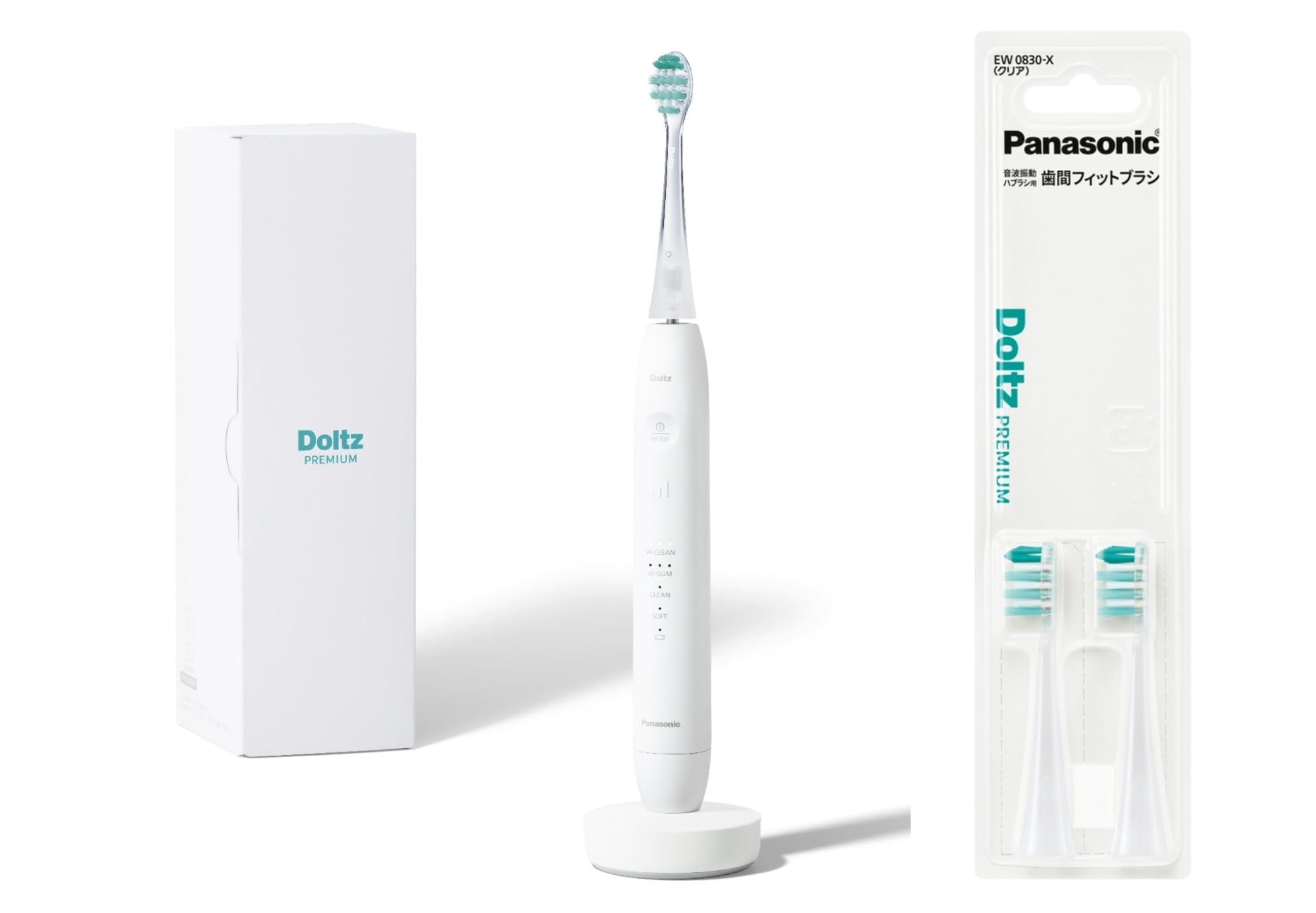 Amazon.co.jp: Panasonic Electric Toothbrush Doltz EW-DP38-W +