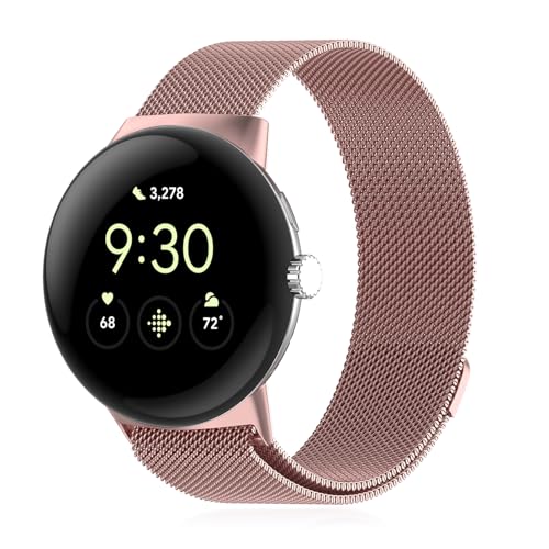 Correa para reloj Google Pixel Watch 4 41mm rosa miniatura 1
